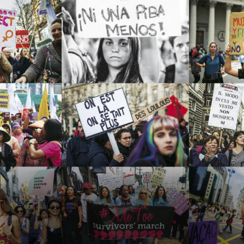 El grito global de las mujeres El grito global de las mujeres