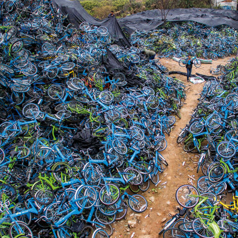 Cementerio de bicicletas Cementerio de bicicletas