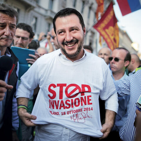 Salvini, un populista en la corte romana Salvini, un populista en la corte romana