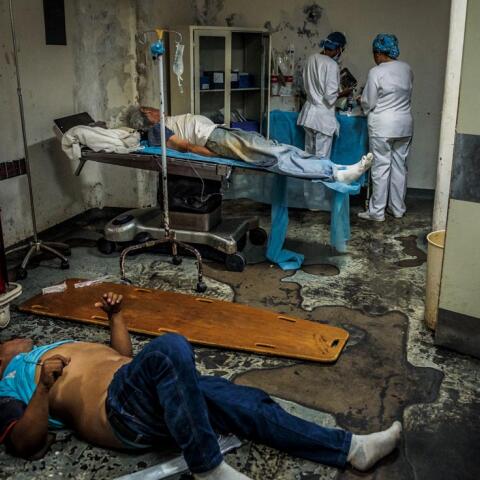 El espanto de los hospitales de Maduro El espanto de los hospitales de Maduro