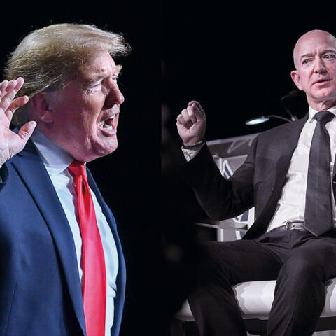 Bezos contra Trump: sexo, poder y chantaje Bezos contra Trump: sexo, poder y chantaje