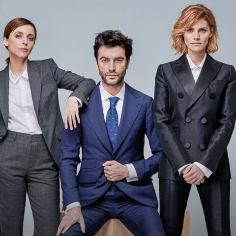 Amaia Salamanca, Javier Rey y Leticia Dolera: el trío de moda Amaia Salamanca, Javier Rey y Leticia Dolera: el trío de moda