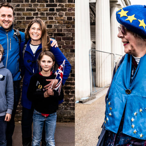 La resistencia contra el 'brexit': ¡No nos vamos! La resistencia contra el 'brexit': ¡No nos vamos!