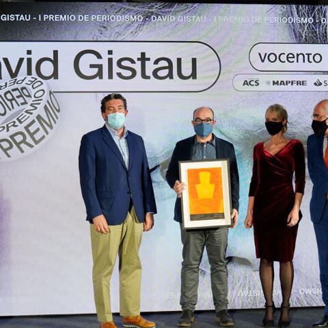 Ceremonia de entrega del I Premio de Periodismo David Gistau, en imágenes Ceremonia de entrega del I Premio de Periodismo David Gistau, en imágenes